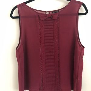 Topshop sleeveless top